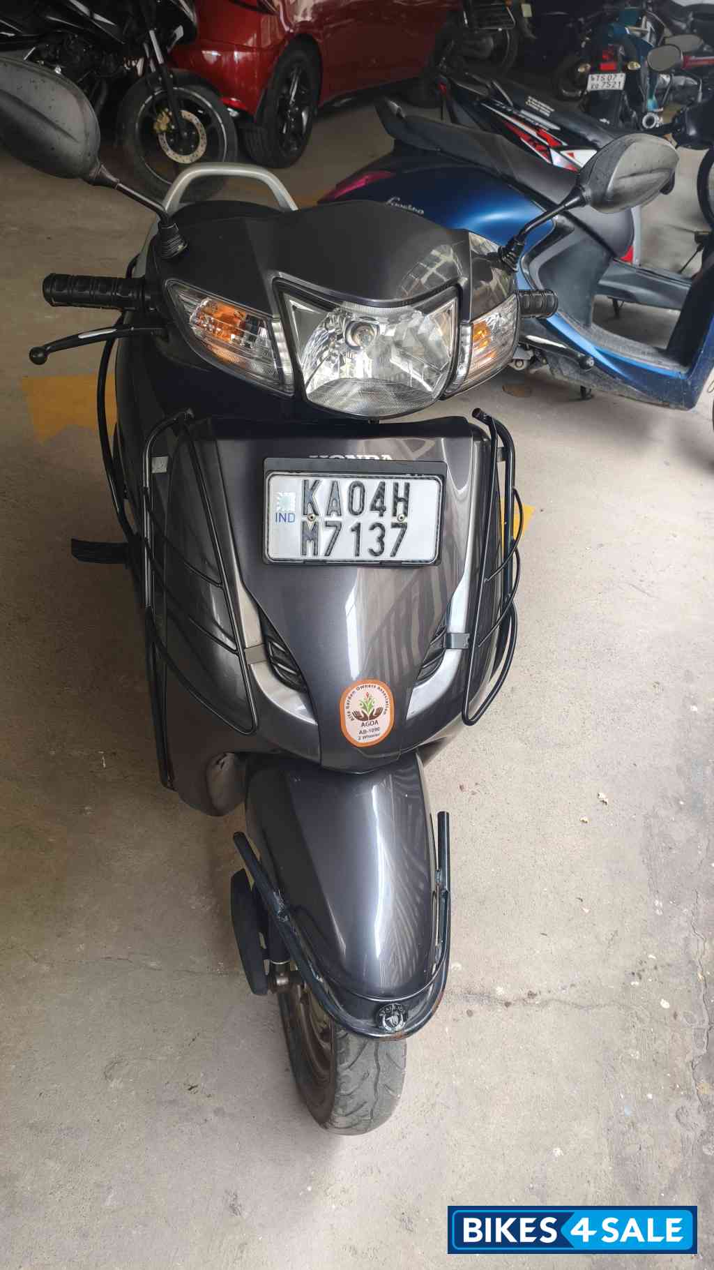Grey Honda Activa