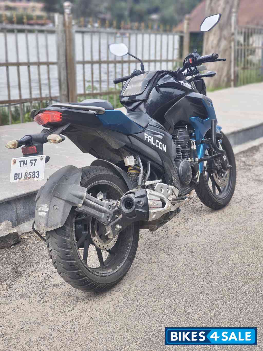 Bluish White Colour Yamaha FZ25