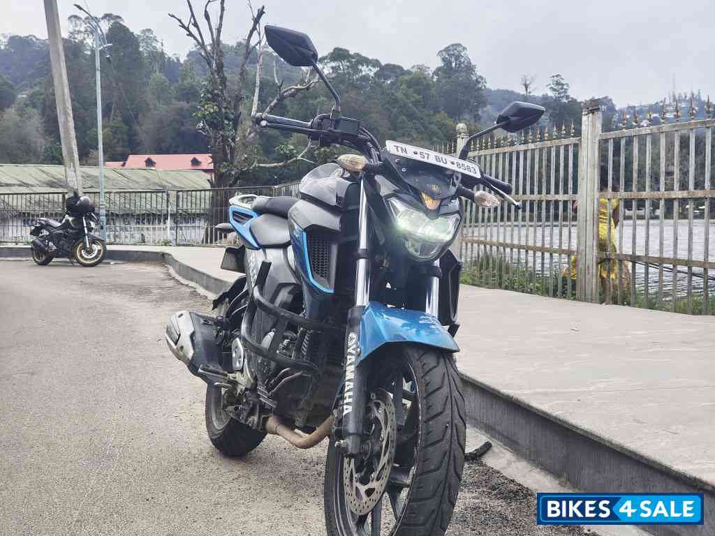 Bluish White Colour Yamaha FZ25