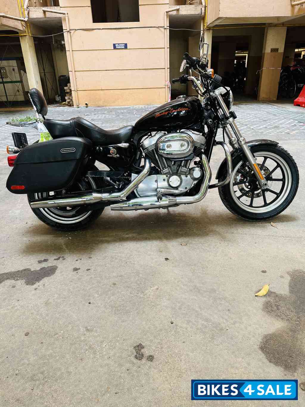 Black Harley Davidson Superlow