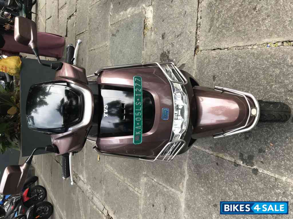 Copper Brown TVS iQube S