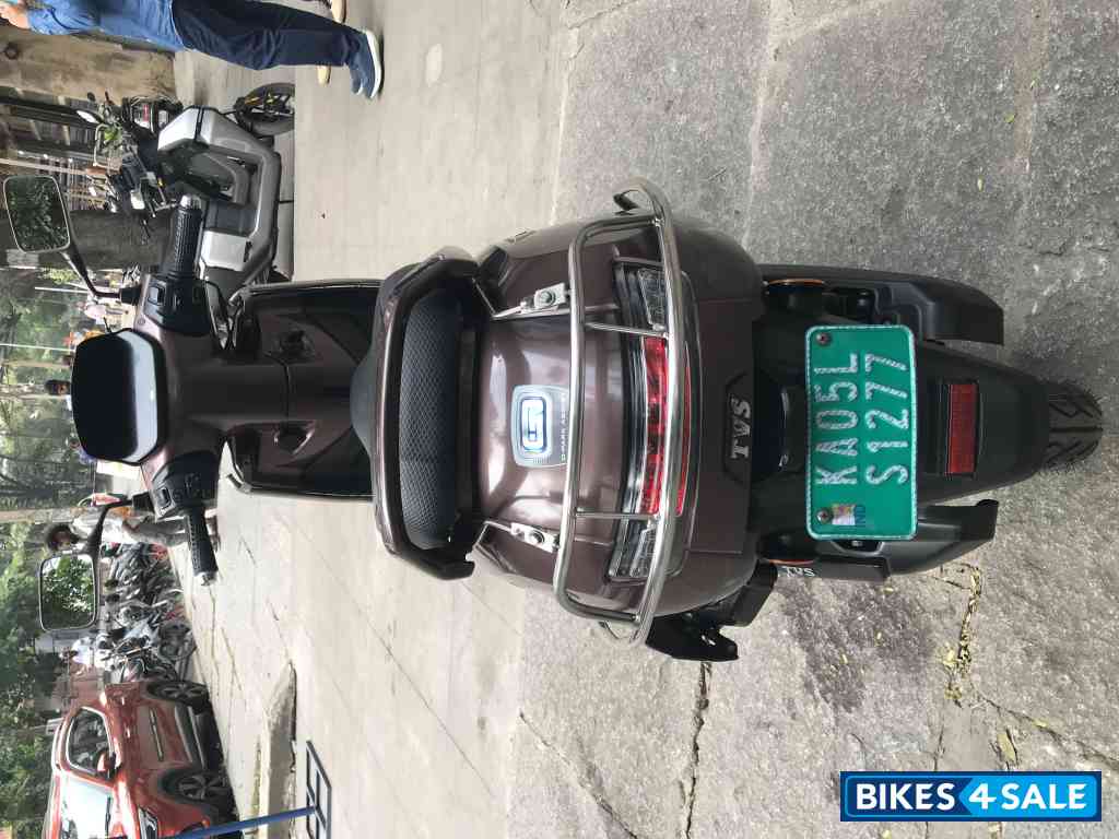 Copper Brown TVS iQube S