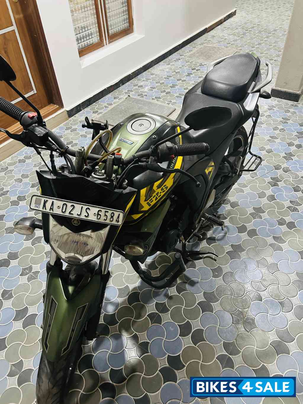 Military Green Yamaha FZ-S FI V2