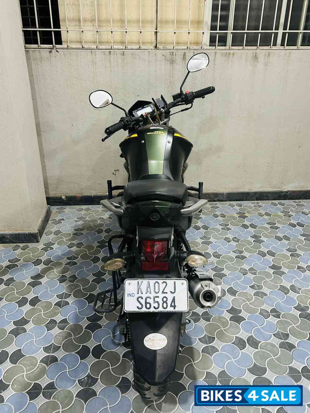 Military Green Yamaha FZ-S FI V2