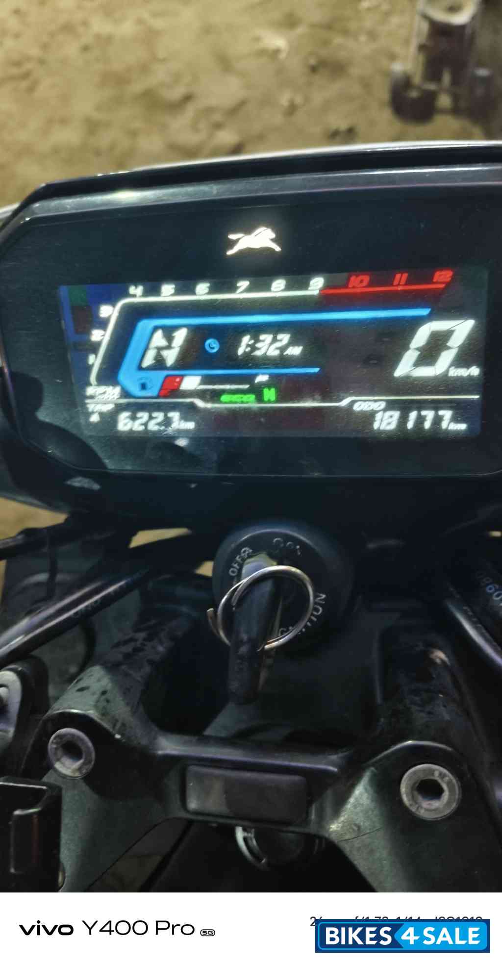 Black TVS Raider Split Seat