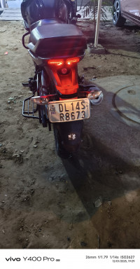 Black TVS Raider Split Seat