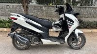 White Aprilia SXR 160