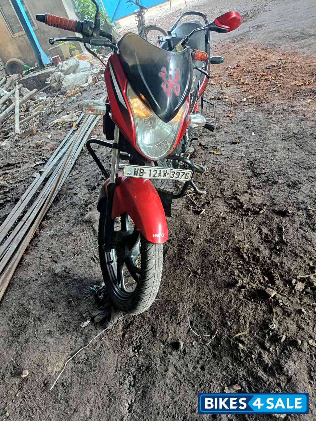 Red Hero Glamour 125
