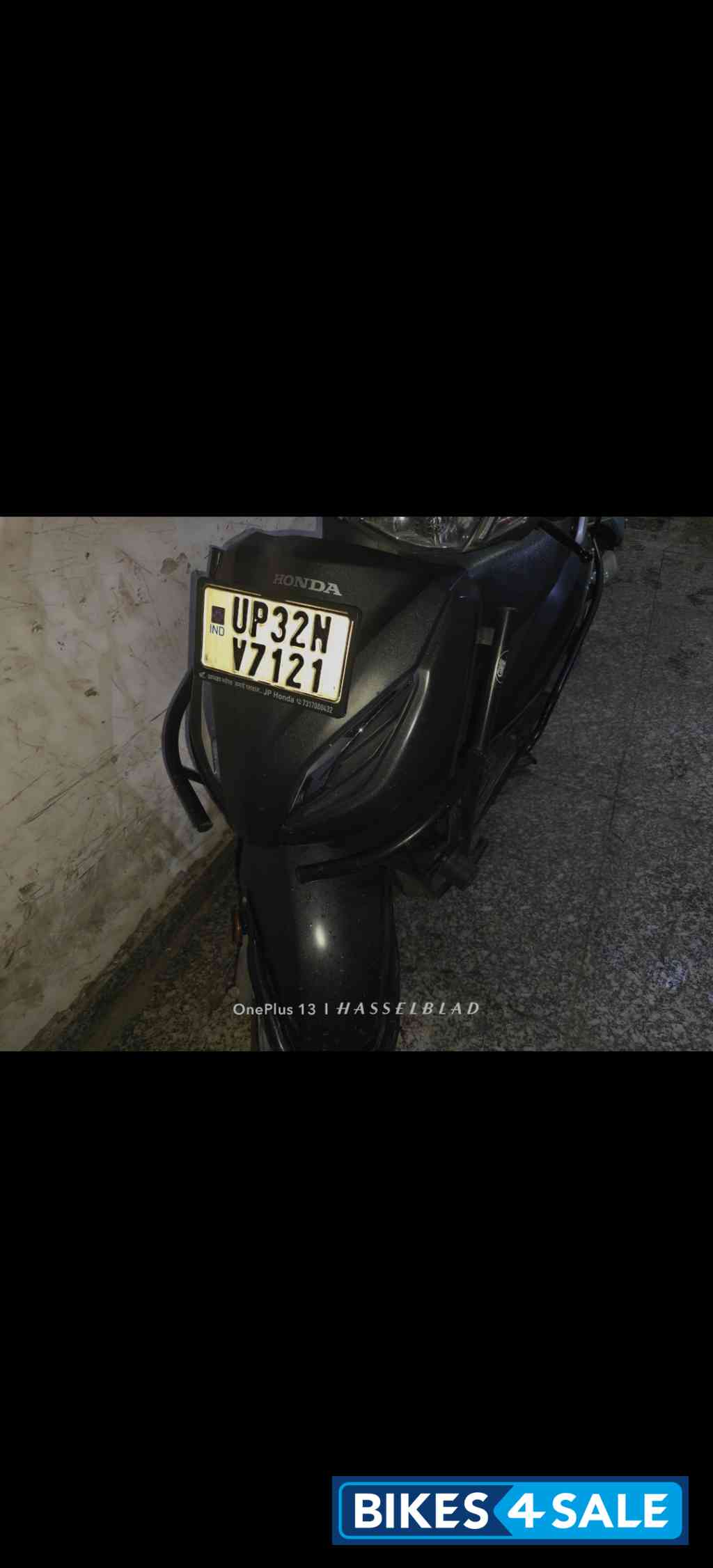 Black Honda Activa 6G Dlx