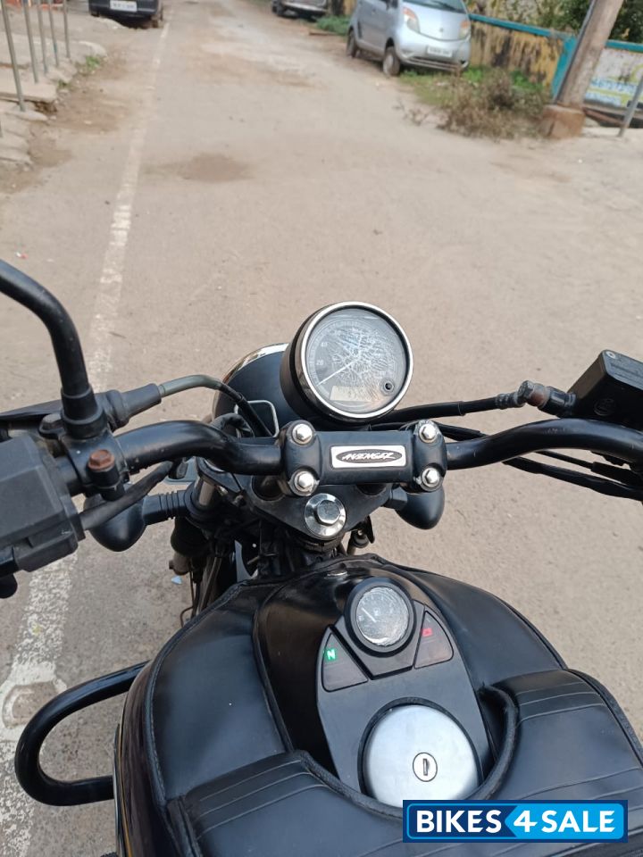 Dark Blue Bajaj Avenger Street 150