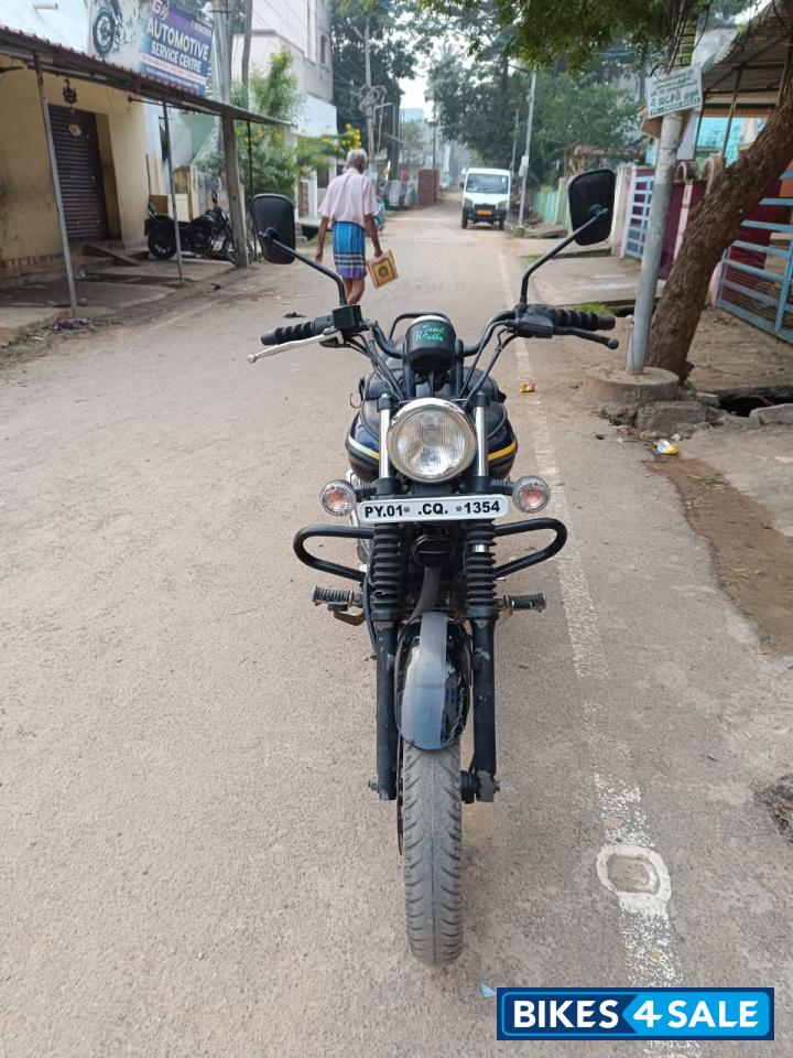 Dark Blue Bajaj Avenger Street 150