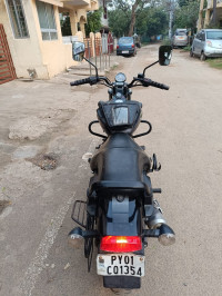 Dark Blue Bajaj Avenger Street 150