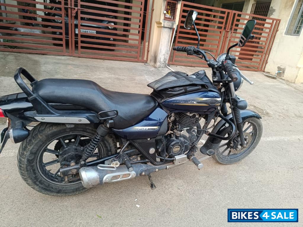Dark Blue Bajaj Avenger Street 150
