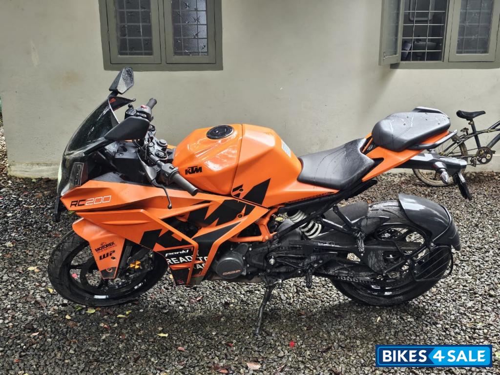 Orange & Black KTM RC 200 GP