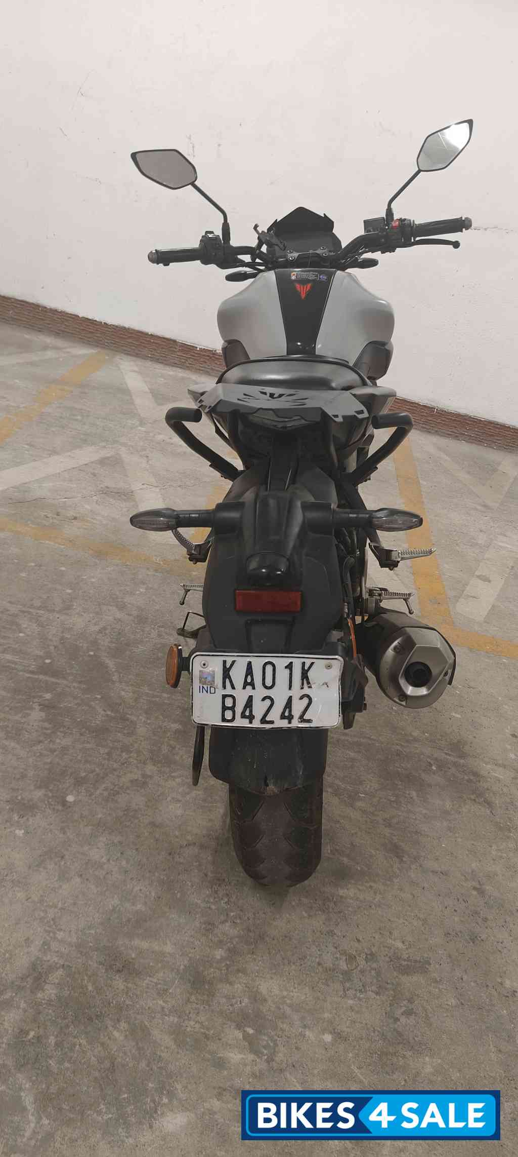 Grey Orange Yamaha MT-15 Ver 2.0