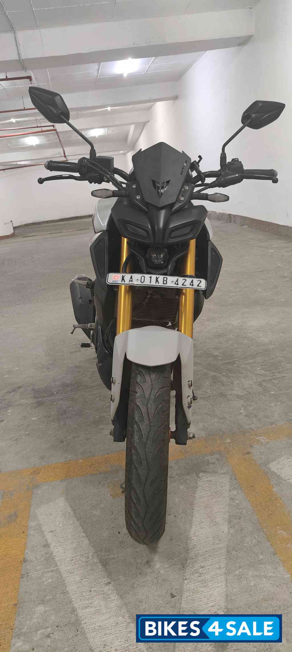 Grey Orange Yamaha MT-15 Ver 2.0