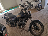 Dark Blue Bajaj Avenger Street 150