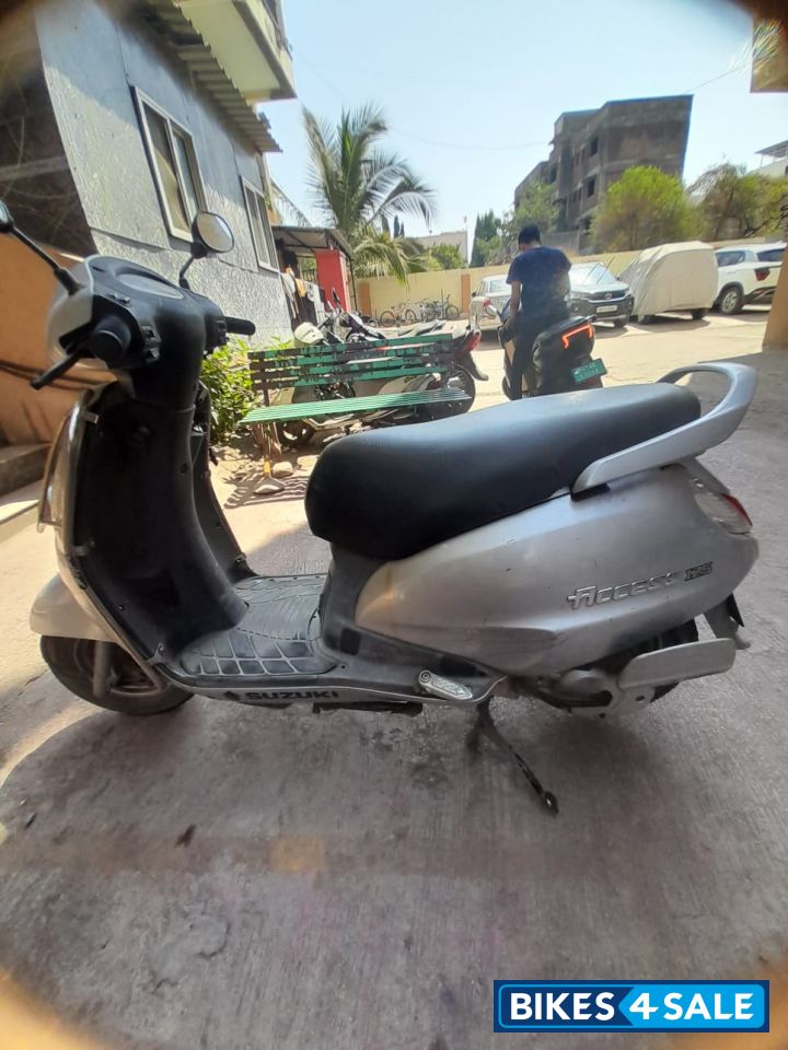 Silver Suzuki Access 125