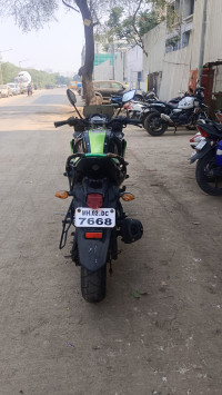 Black Green Yamaha Fazer