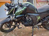 Black & Green Yamaha FZ-S FI V2