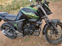 Black & Green Yamaha FZ-S FI V2