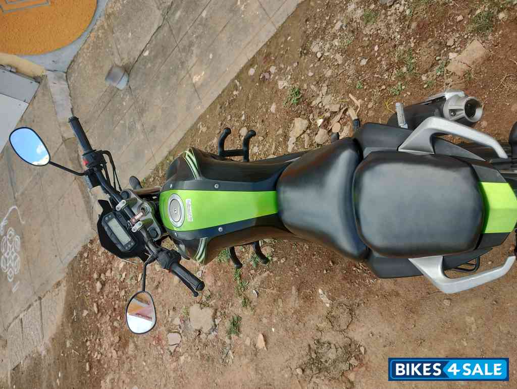 Black & Green Yamaha FZ-S FI V2