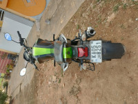 Black & Green Yamaha FZ-S FI V2