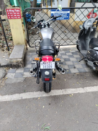 Grey Royal Enfield Interceptor 650 Twin