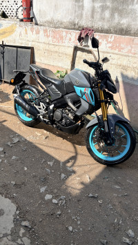 Cyan Blue Yamaha MT-15 BS6