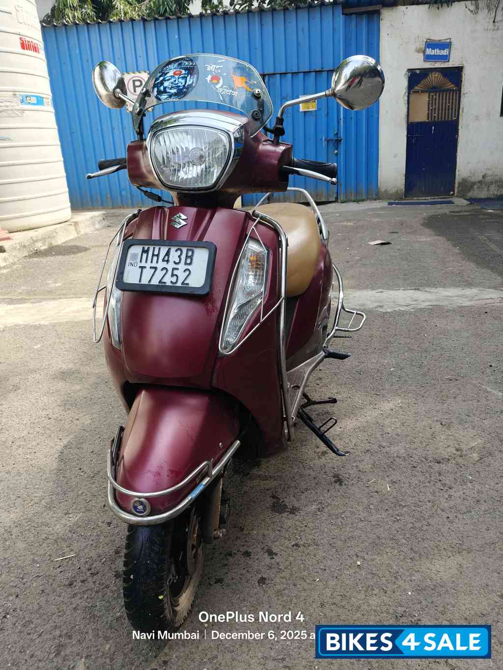 Red Mat Suzuki Access 125 Special Edition