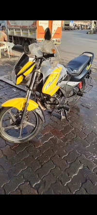 Grey Yellow Hero Passion Pro BS6