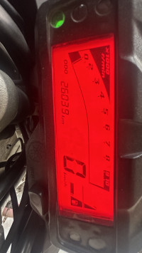 Black Yamaha FZ-S FI V2