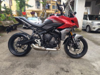 Red Triumph Tiger Sport 660