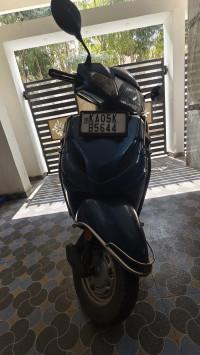 Blue Honda Activa 4G