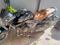 Black Honda CB Trigger