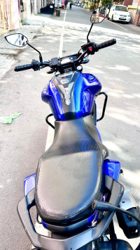 Blue Yamaha FZ-S FI V3
