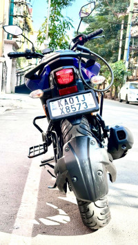 Blue Yamaha FZ-S FI V3