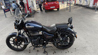 Blue Royal Enfield Meteor 350 Stellar