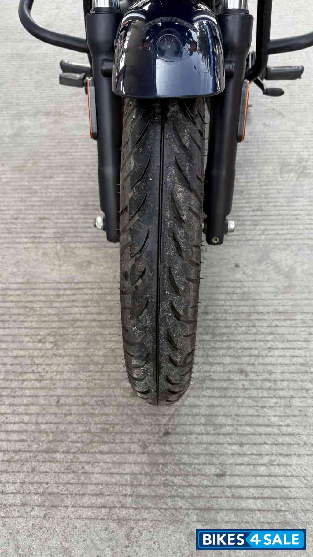 Blue Royal Enfield Meteor 350 Stellar