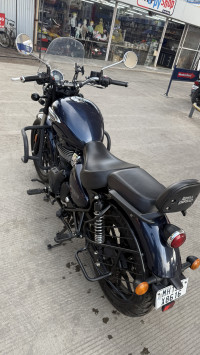 Blue Royal Enfield Meteor 350 Stellar