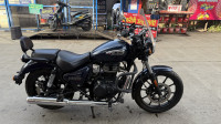 Blue Royal Enfield Meteor 350 Stellar