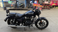 Blue Royal Enfield Meteor 350 Stellar