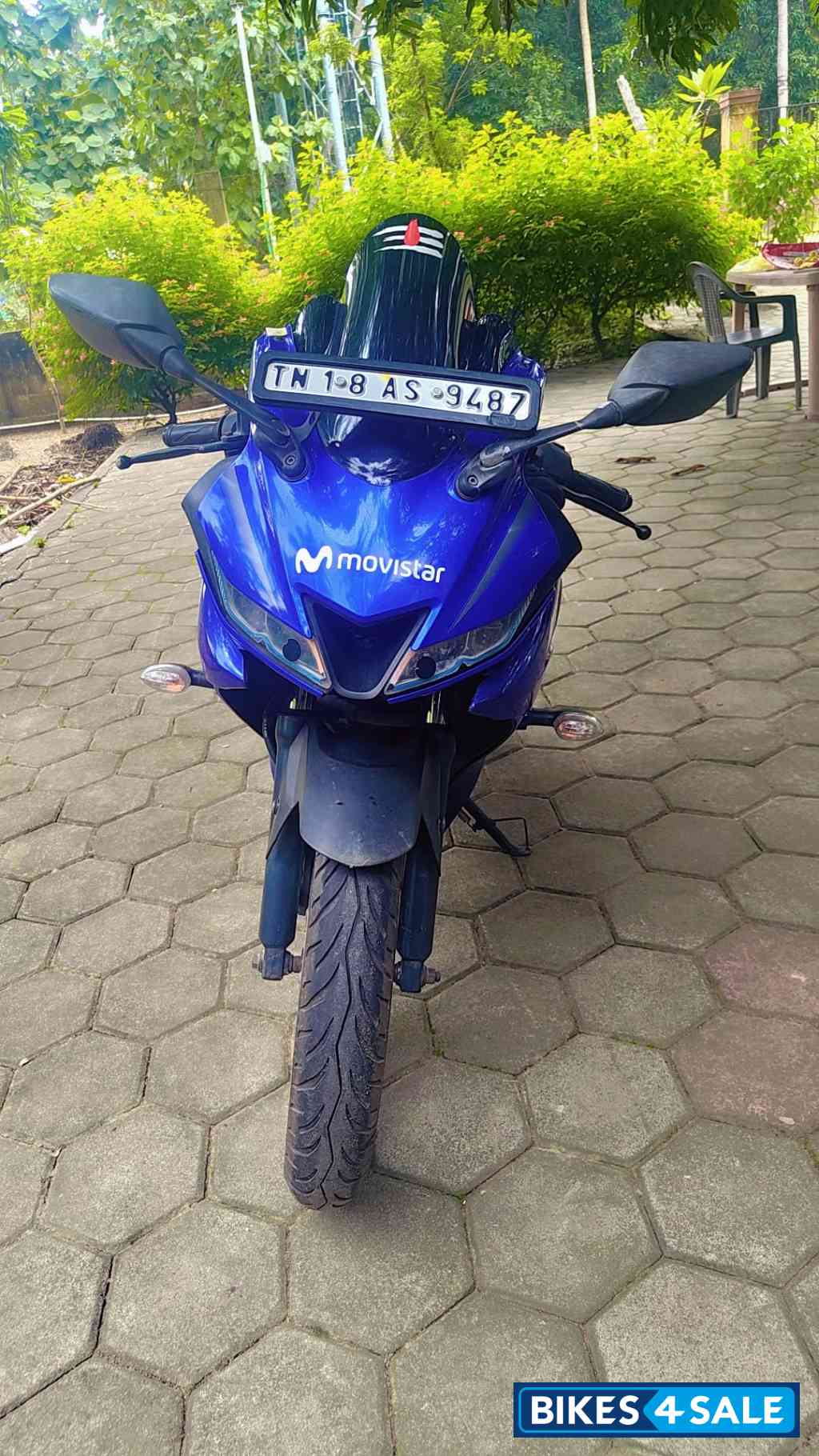 Blue Yamaha YZF R15 V3 Blue Yamaha YZF R15 V3