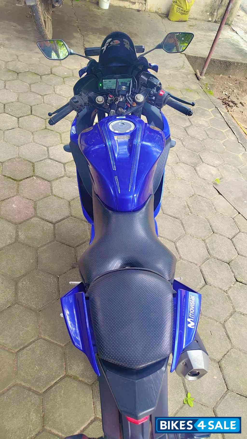 Blue Yamaha YZF R15 V3 Blue Yamaha YZF R15 V3