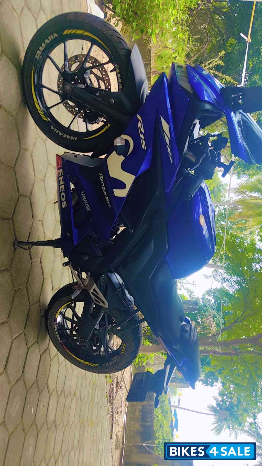 Blue Yamaha YZF R15 V3 Blue Yamaha YZF R15 V3