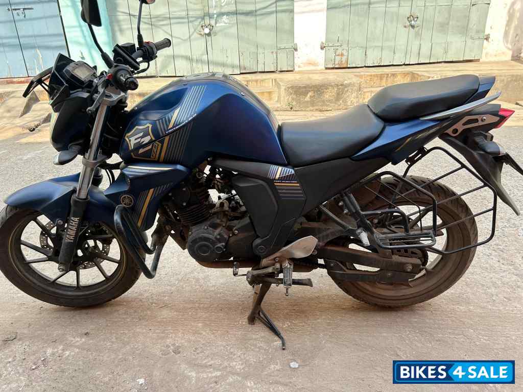 Dark Purplish Blue Yamaha FZ-S FI V2