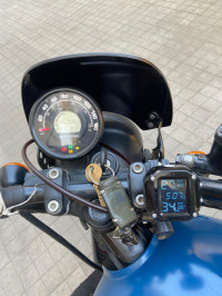 Dapper Blue Royal Enfield Hunter 350 Metro