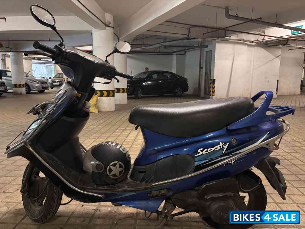 Blue TVS Scooty Pep