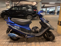 Blue TVS Scooty Pep