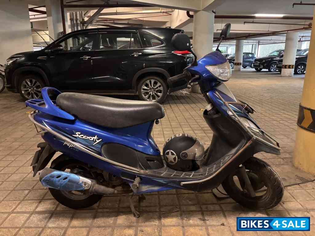 Blue TVS Scooty Pep Blue TVS Scooty Pep